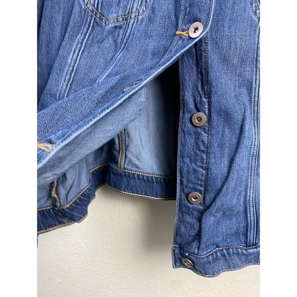 Torrid Blazer Blue Jean‎ Jacket Womens Plus size 3X Denim Classic Closet staple - Picture 6 of 14
